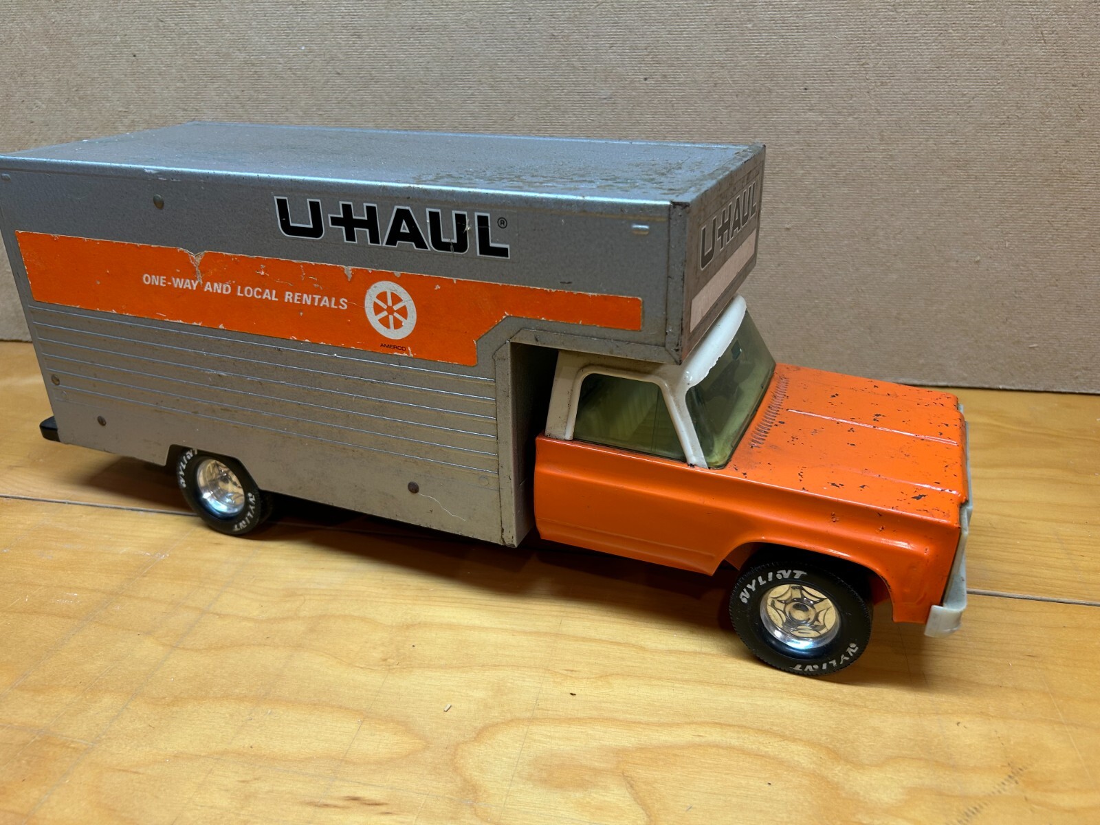 NYLINT 製　USA vintage track trailer ブリキ NYLINT 製 USA vintage track trailer ブリキ NYLINT 製 USA