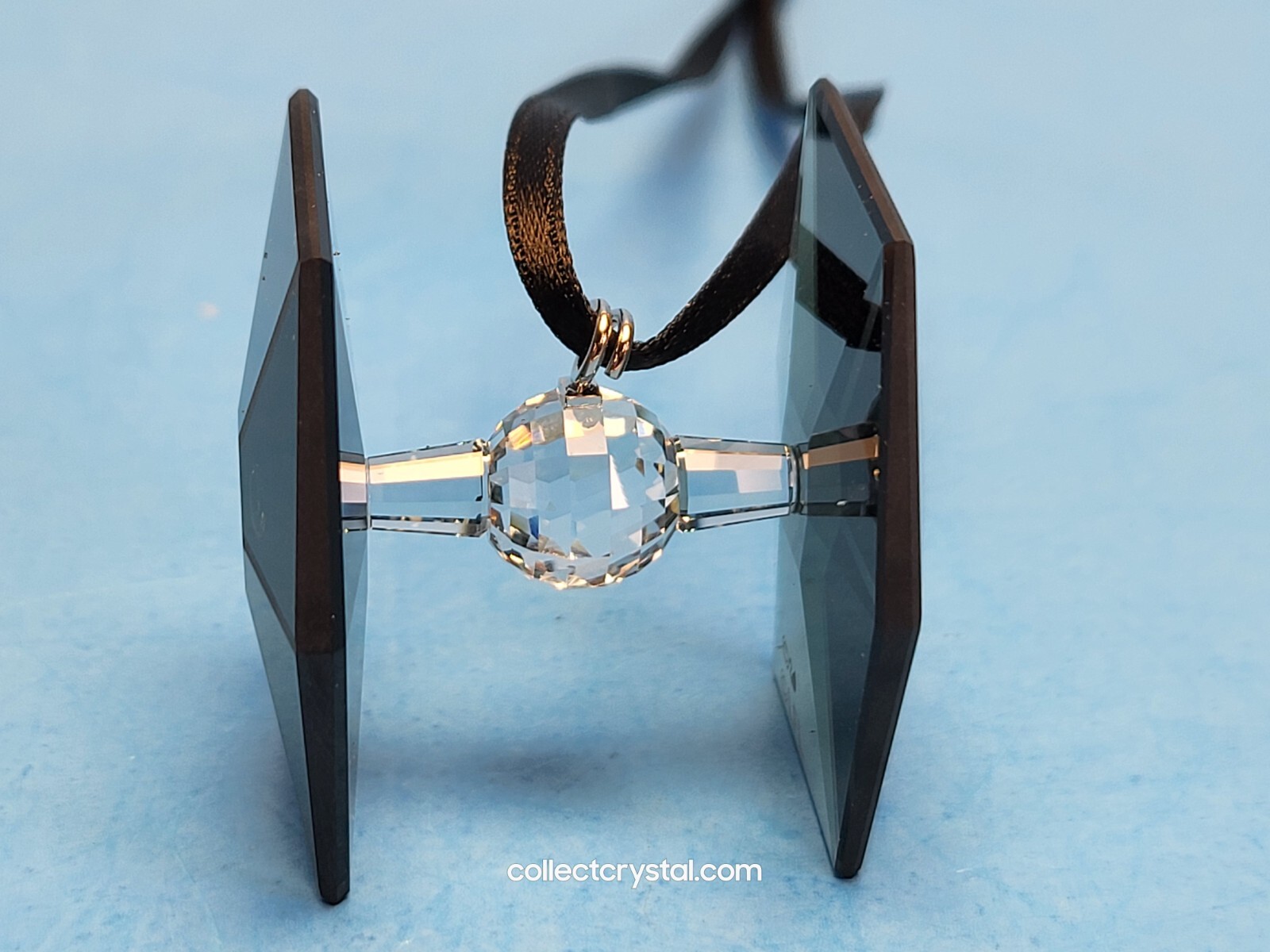 スワロフスキー スターウォーズ Tie Fighter 5617363 Swarovski Star Wars Tie Fighter Ornament Gray Crystal