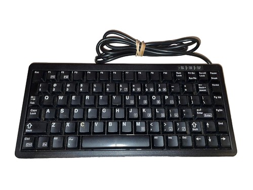 Vintage CHERRY Mini Mechanical Keyboard Model ML4100 USB, Tested & Clean