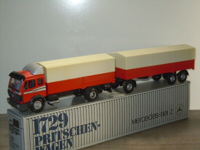 Mercedes 1729 Pritschen-Wagen NZG Modelle 314 Germany 1:43 *41167