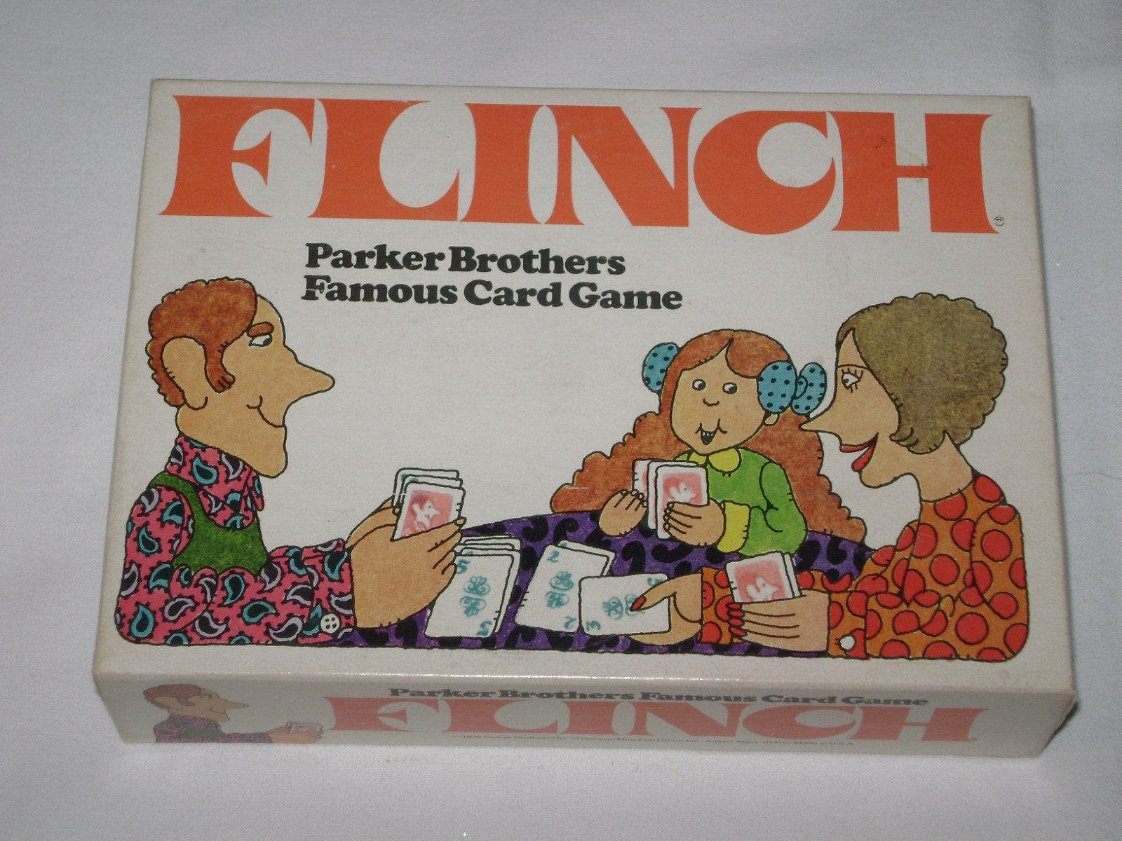 Vintage 1976 Parker Brothers FLINCH Card Game 1 Open 2