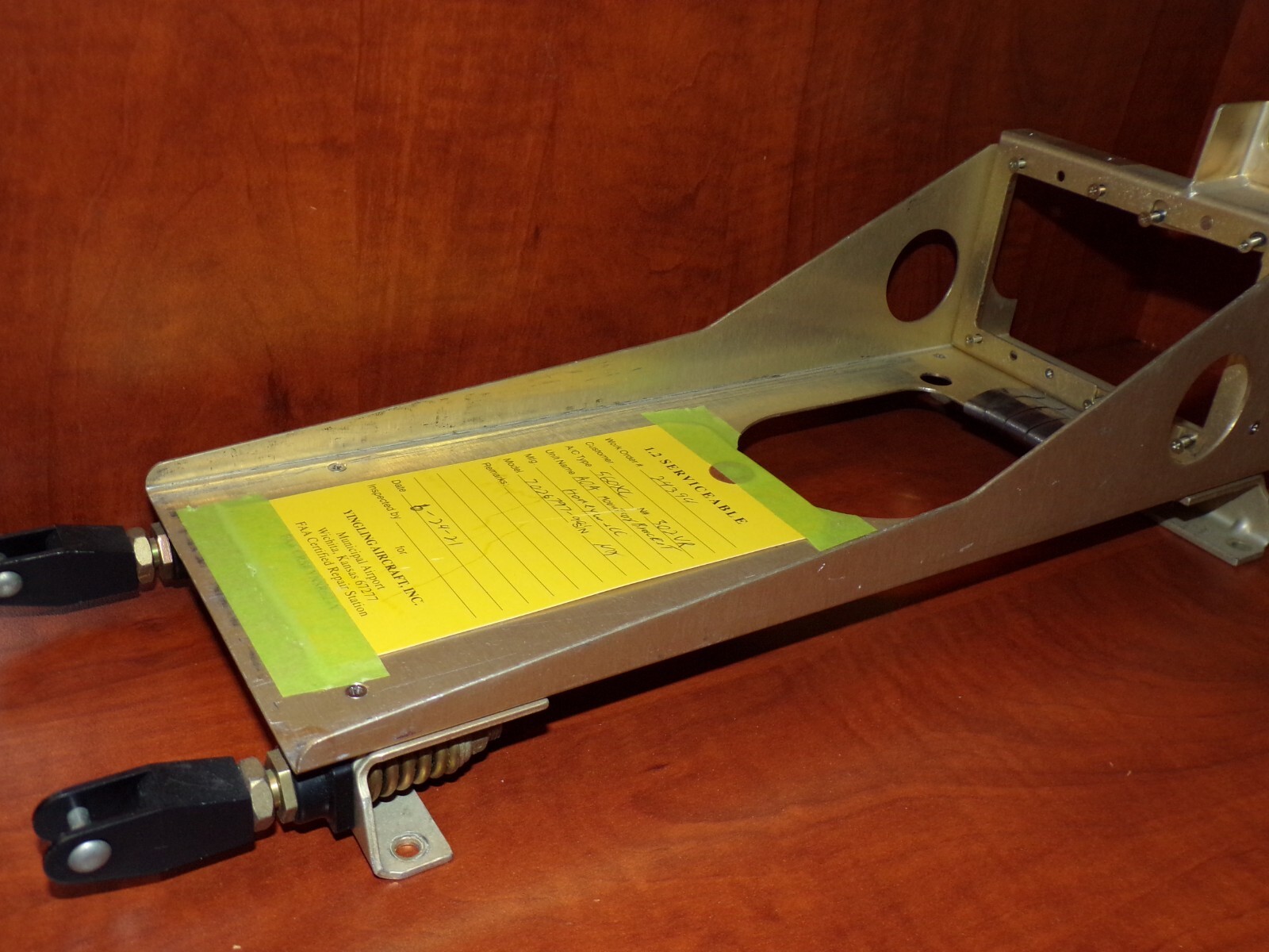 Cessna 560XL Honeywell Avionics AOA Mount Tray 7026797-901