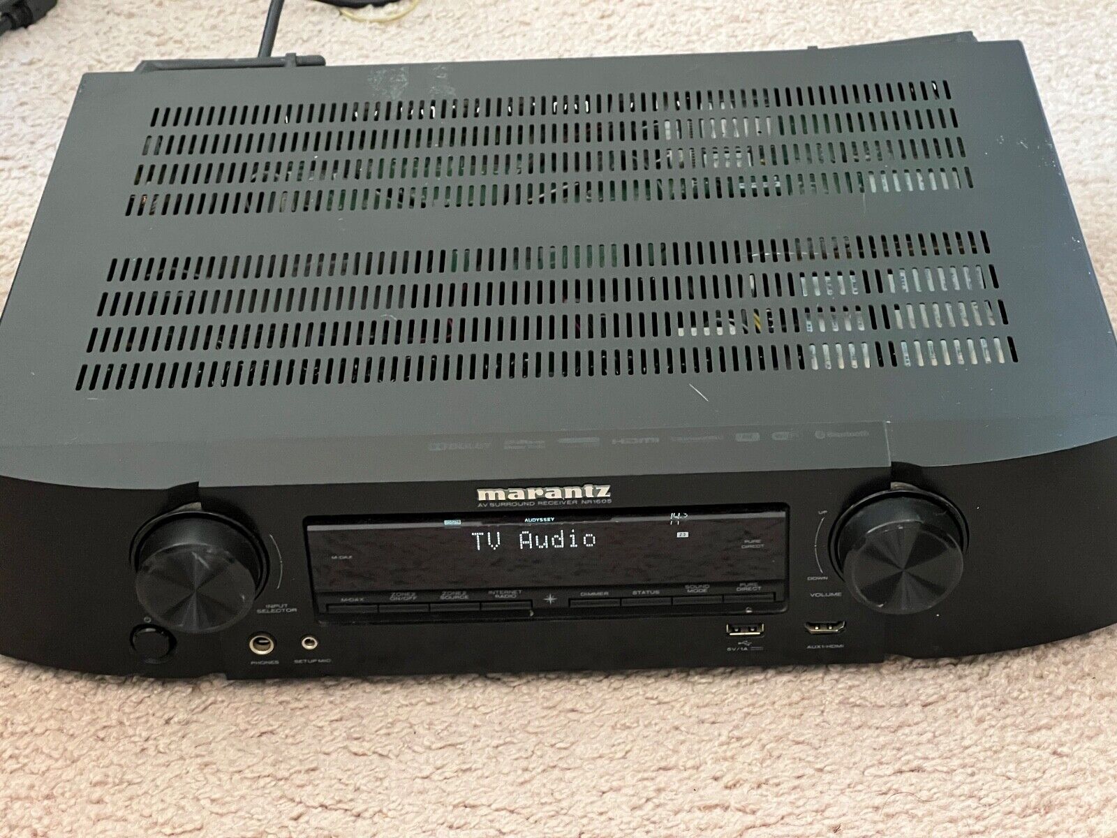 Marantz AV Receiver NR1605 7.1 Channel - No Remote Marantz AV Receiver NR1605 7.1 Channel - No Remote