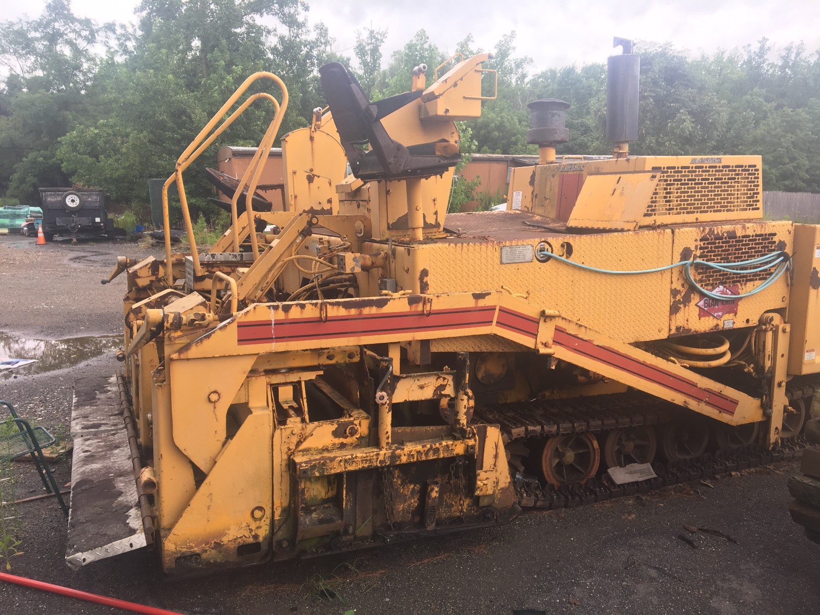 Blaw Knox Paver with John Deere Engine, Good Running Condition