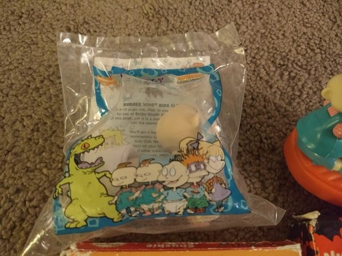Rugrats VHS Lot Pre-owned with Burger King Club Kids Toys