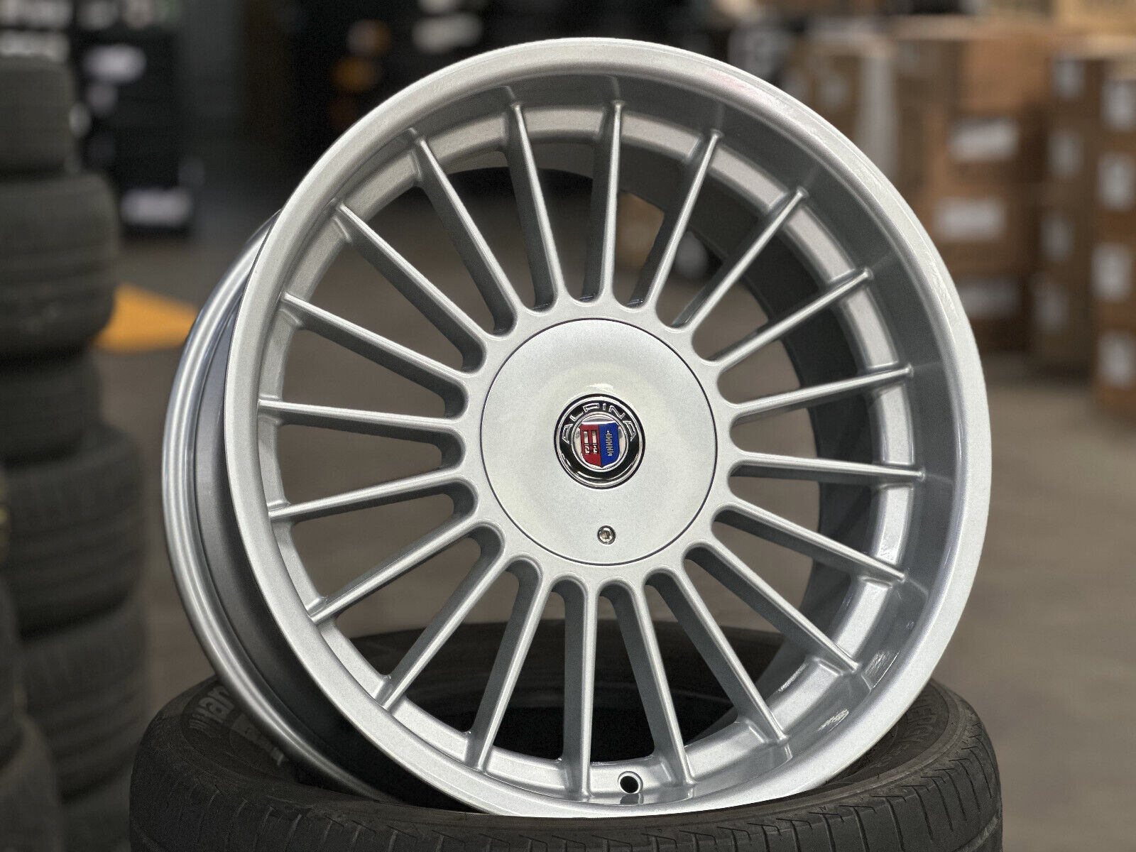 New 18x8.5J Offset 13 Alpina Classic Design BMW (4 Wheel New 18x8.5J Offset 13 Alpina Classic Design BMW (4 Wheel