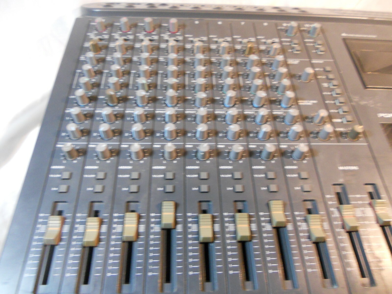 TASCAM 488 MKII Vintage 8 track Portastudio Upper Mixer Case AS IS No returns