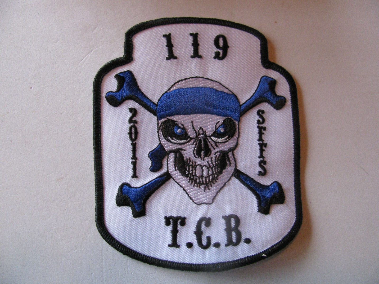 Motorcycle Patch 2011 SFFS T.C.B. 119 4