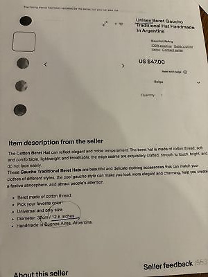 Item photo(s) from verified buyer