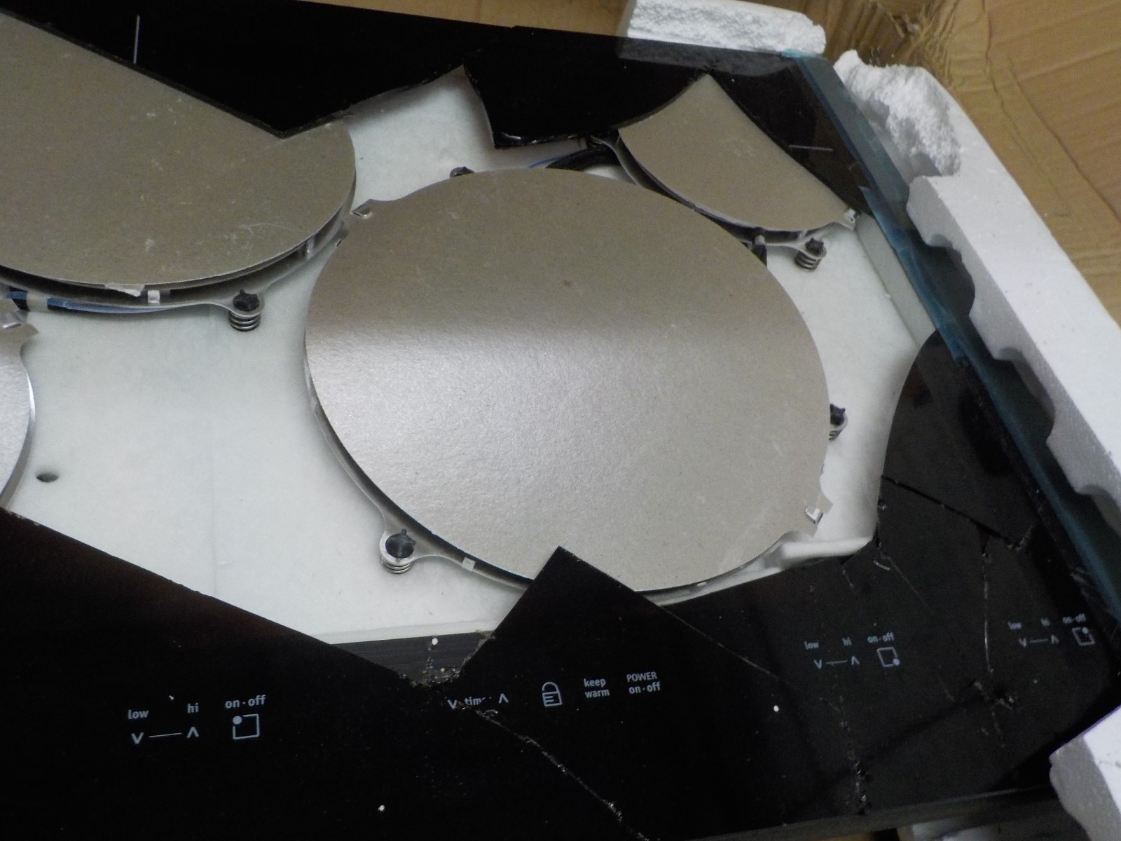 Frigidaire Professional Stainless Steel 30 inch Full Induction Cooktop FOR PARTS