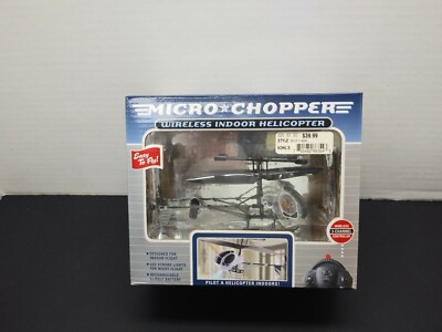 Micro Chopper Wireless Indoor Helicopter New in sealed Box