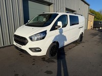 2023 Ford Transit Custom 2.0 EcoBlue 130ps Low Roof D/Cab Limited Van Crew Van D