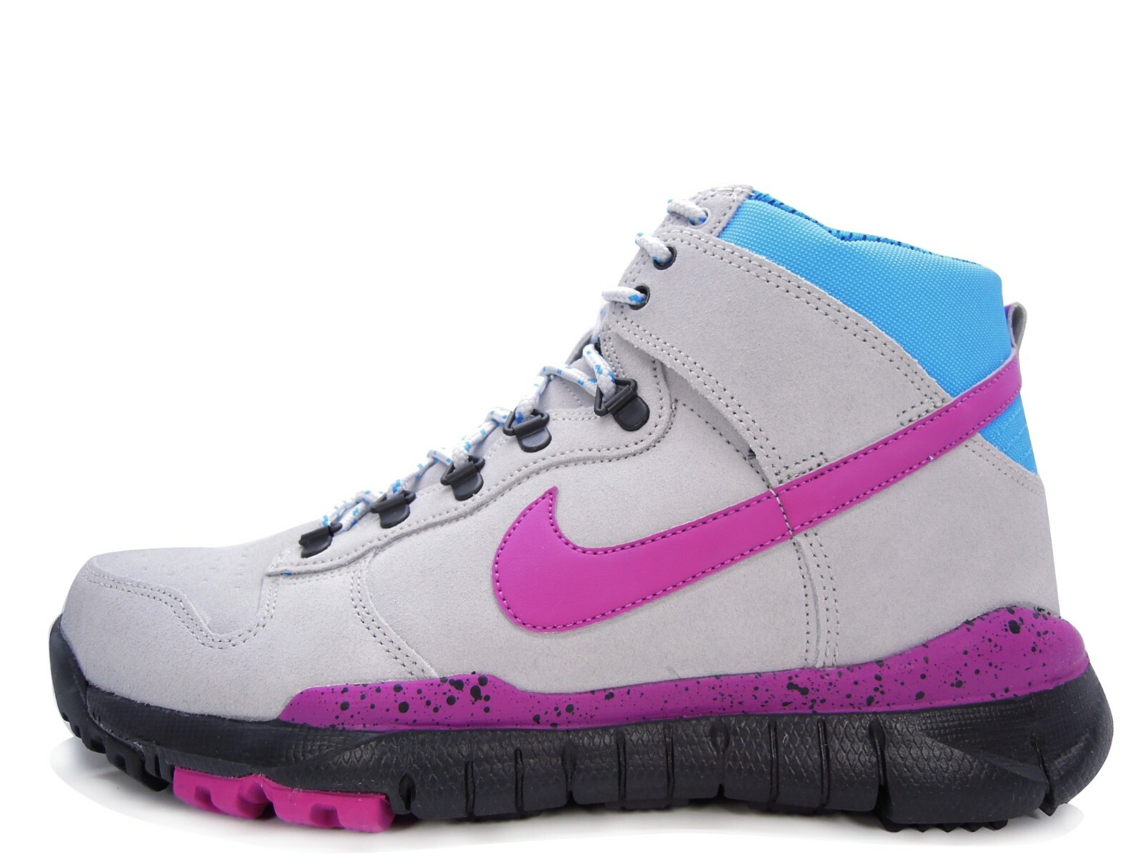 Nike MEN'S SB DUNK HIGH OMS PREMIUM STUSSY BOOT Wolf Grey