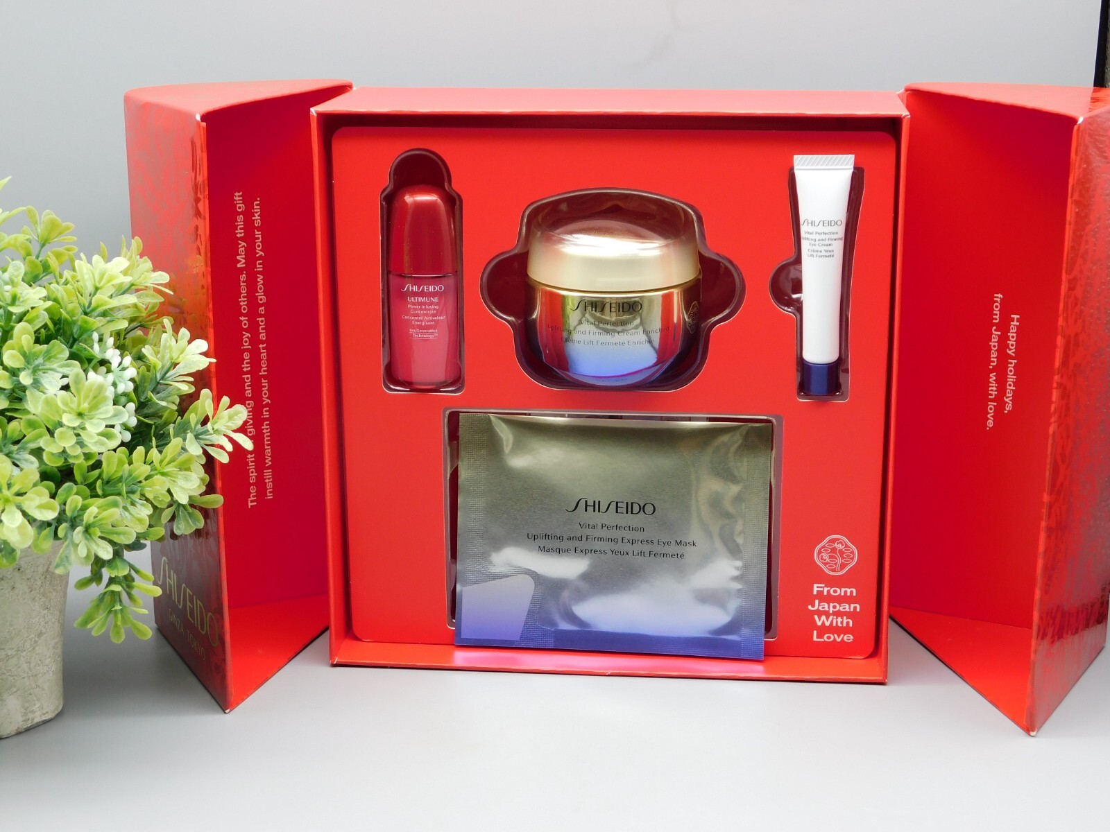 Shiseido Vital Perfection Uplifting and Firming Cream 5 Pc