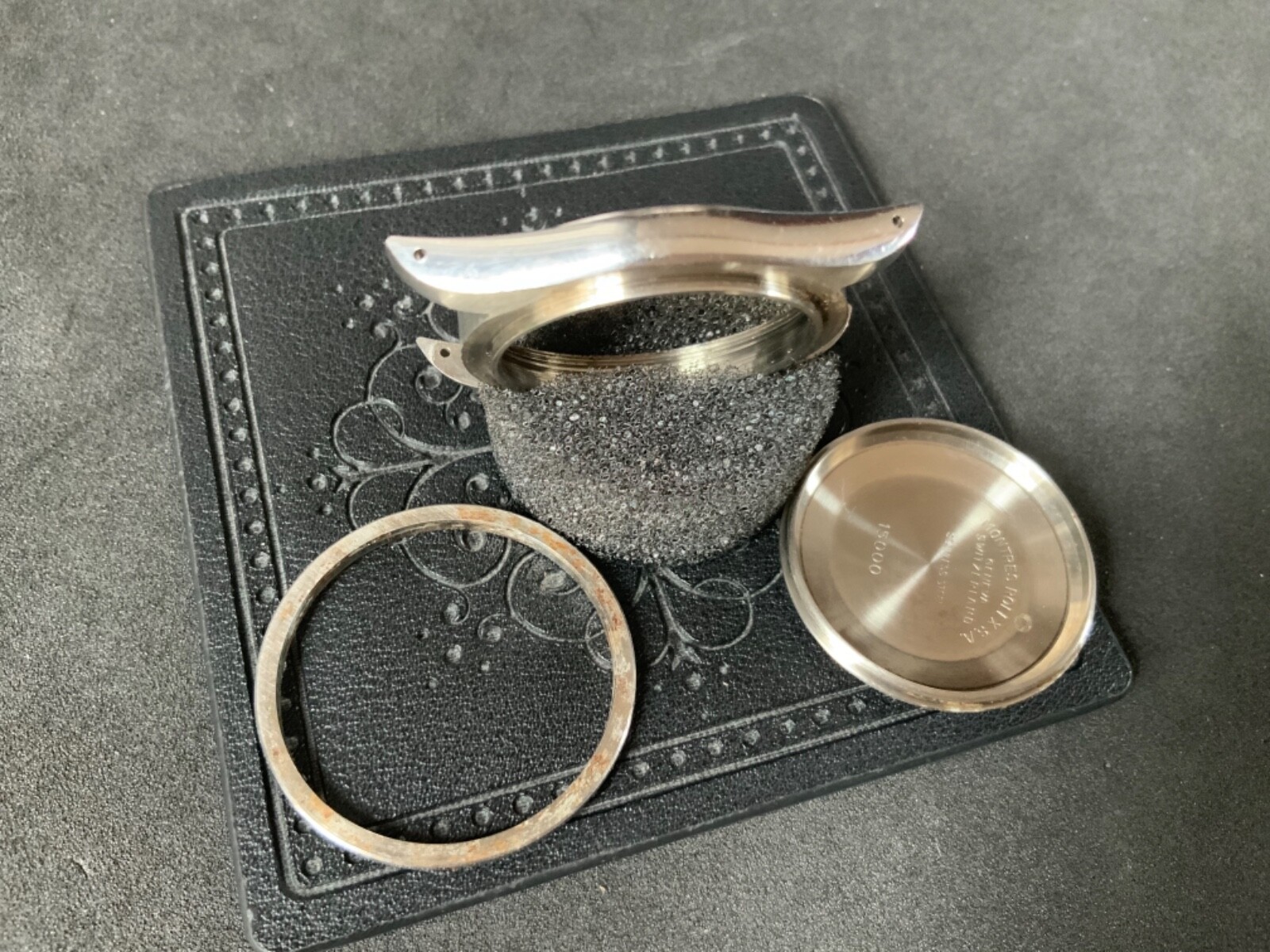 Authentic Rolex Ref 15000 34MM DateJust Stainless case, case back and bezel