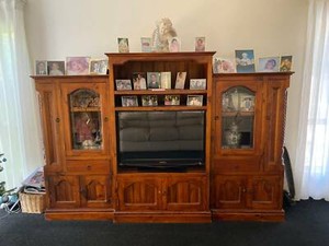 Harvey Norman 3 Piece Wooden Tv Cabinet Entertainment Tv Units