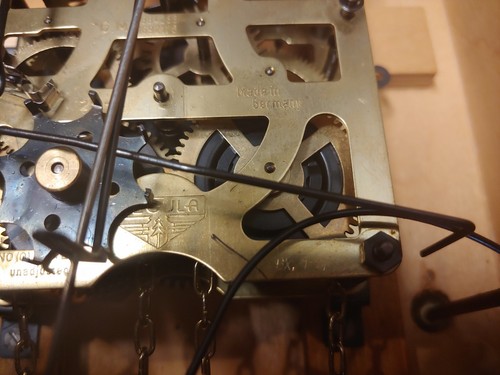 Made in Germany Blacksmith Animated Lighted Cuckoo Clock. - Works - See Add -