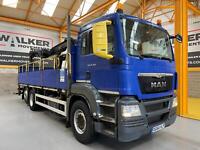 MAN TGS 26.360, 6X2 26 TONNE DRAWBAR SPEC BRICK GRAB