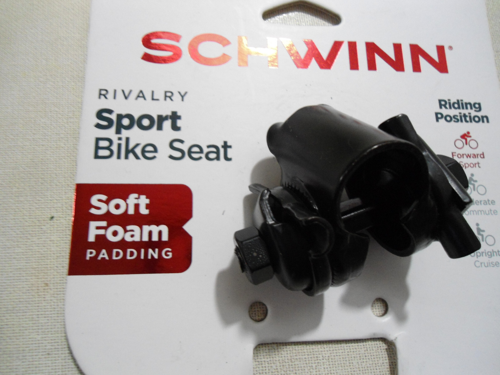 New Mounting Bracket for Schwinn Rivalry Sport Bike Saddle Seat (Bracket Only)