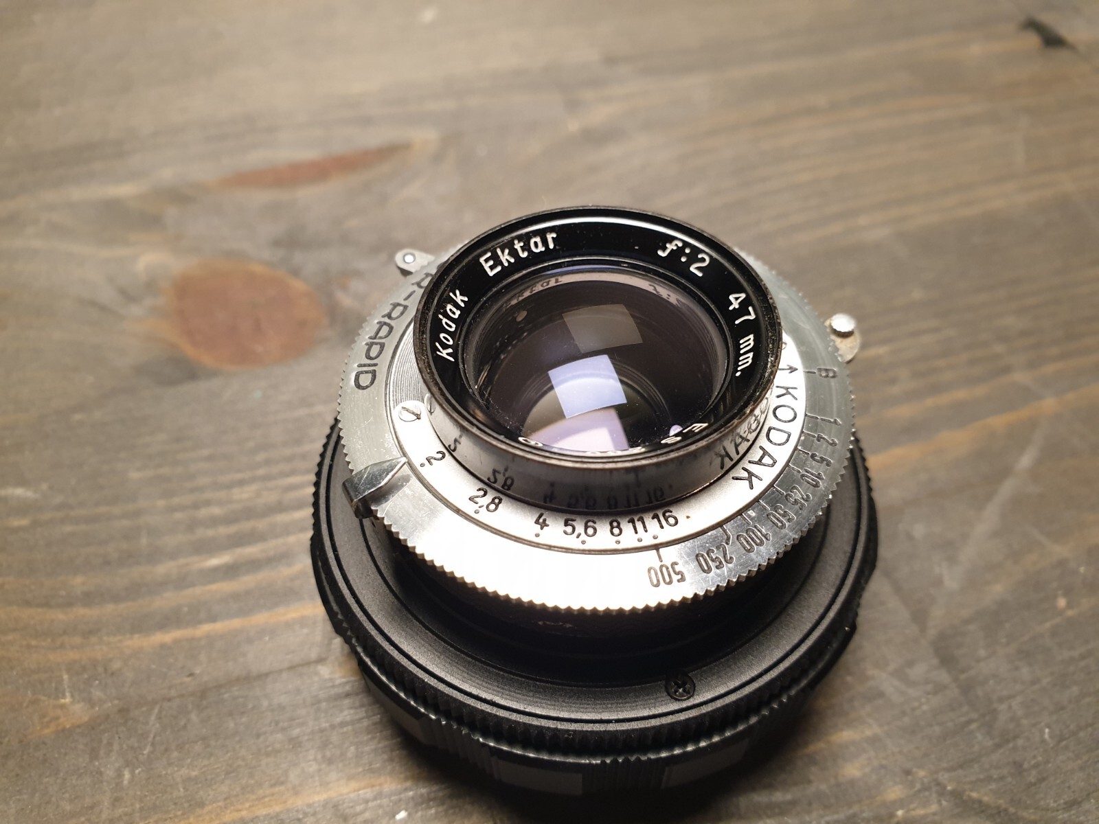 Coated Eastman Kodak Ektar 47mm f/2 for Leica-M mount