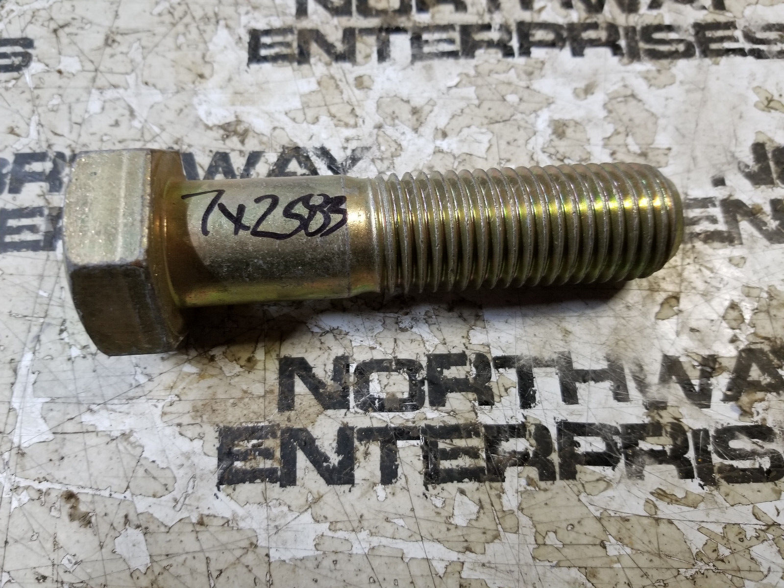 LOT OF 12 BOLTS CATERPILLAR 7X-2583: M30-3.5 x 120mm Hex Head Bolt 7X2583 - Picture 1 of 3