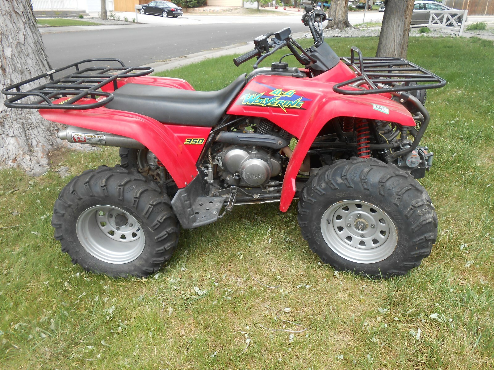 ATV 1997 YAMAHA WOLVERINE 350cc 4x4 QUAD OFF ROAD