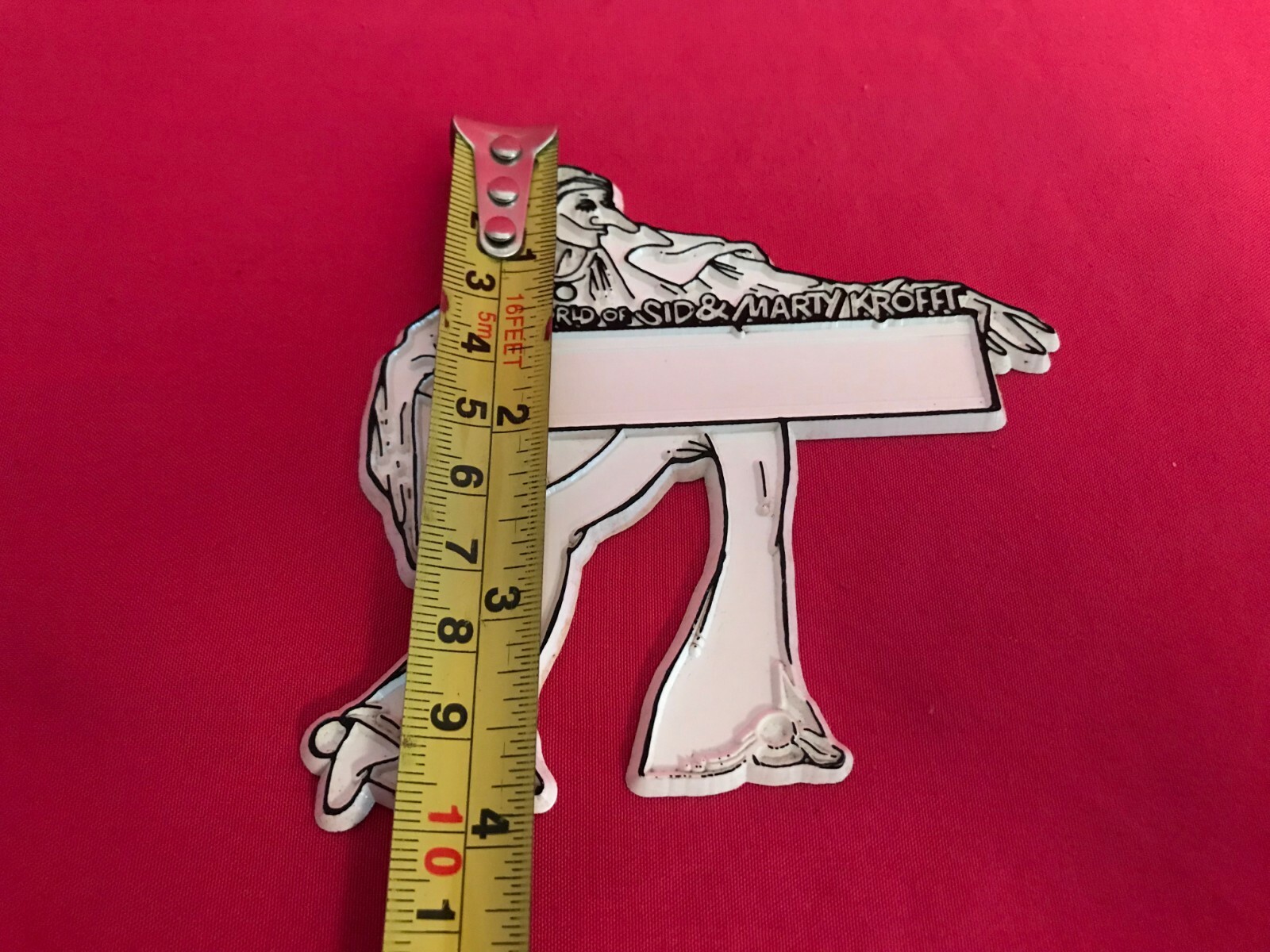 Vintage The World of Sid & Marty Krofft Atlanta Georgia Badge 70s Souvenir