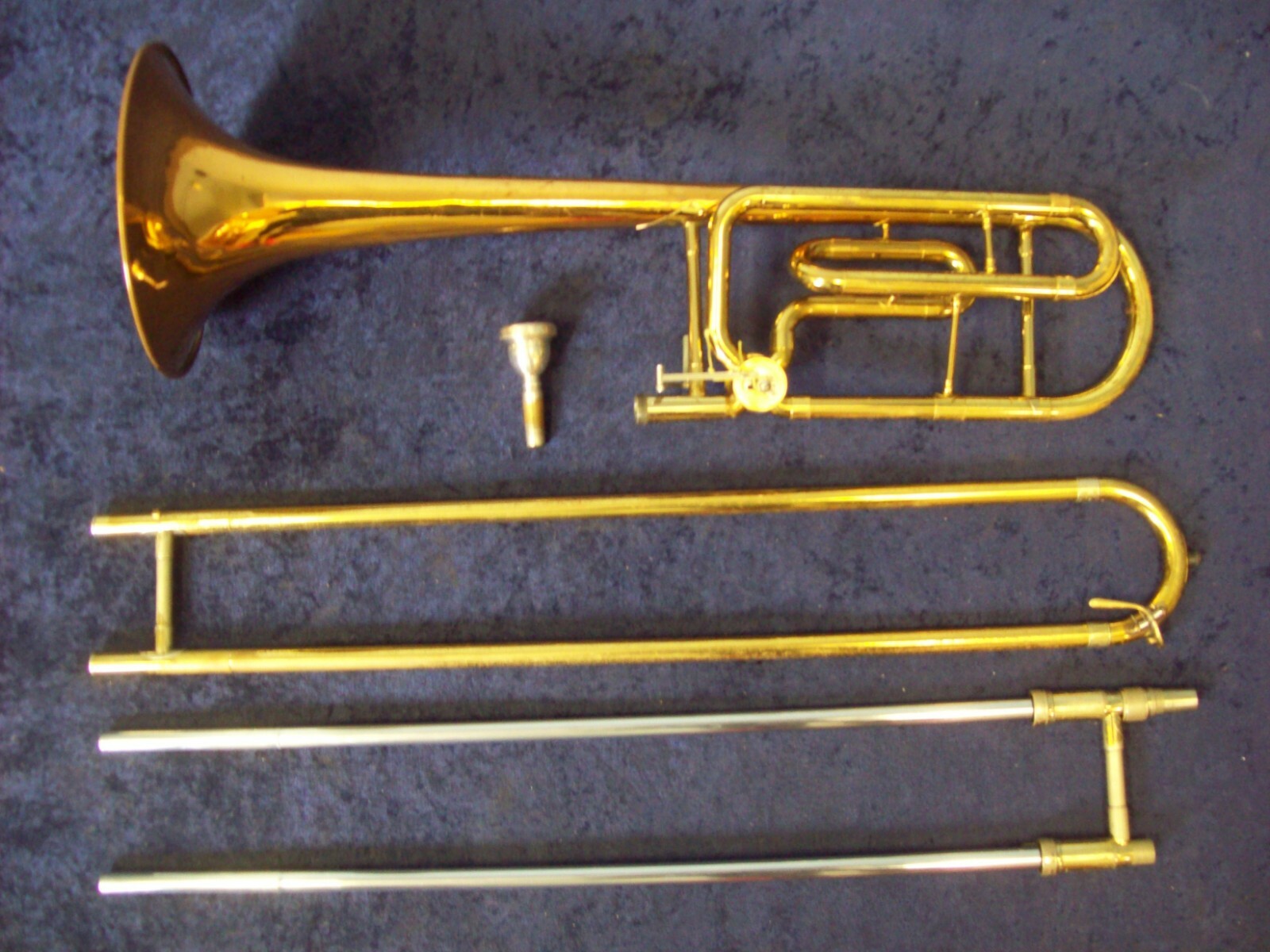 QUALITY! BENGE 165F PRO F ATTACHMENT TROMBONE+ BACH MOUTHPIECE + BENGE CASE