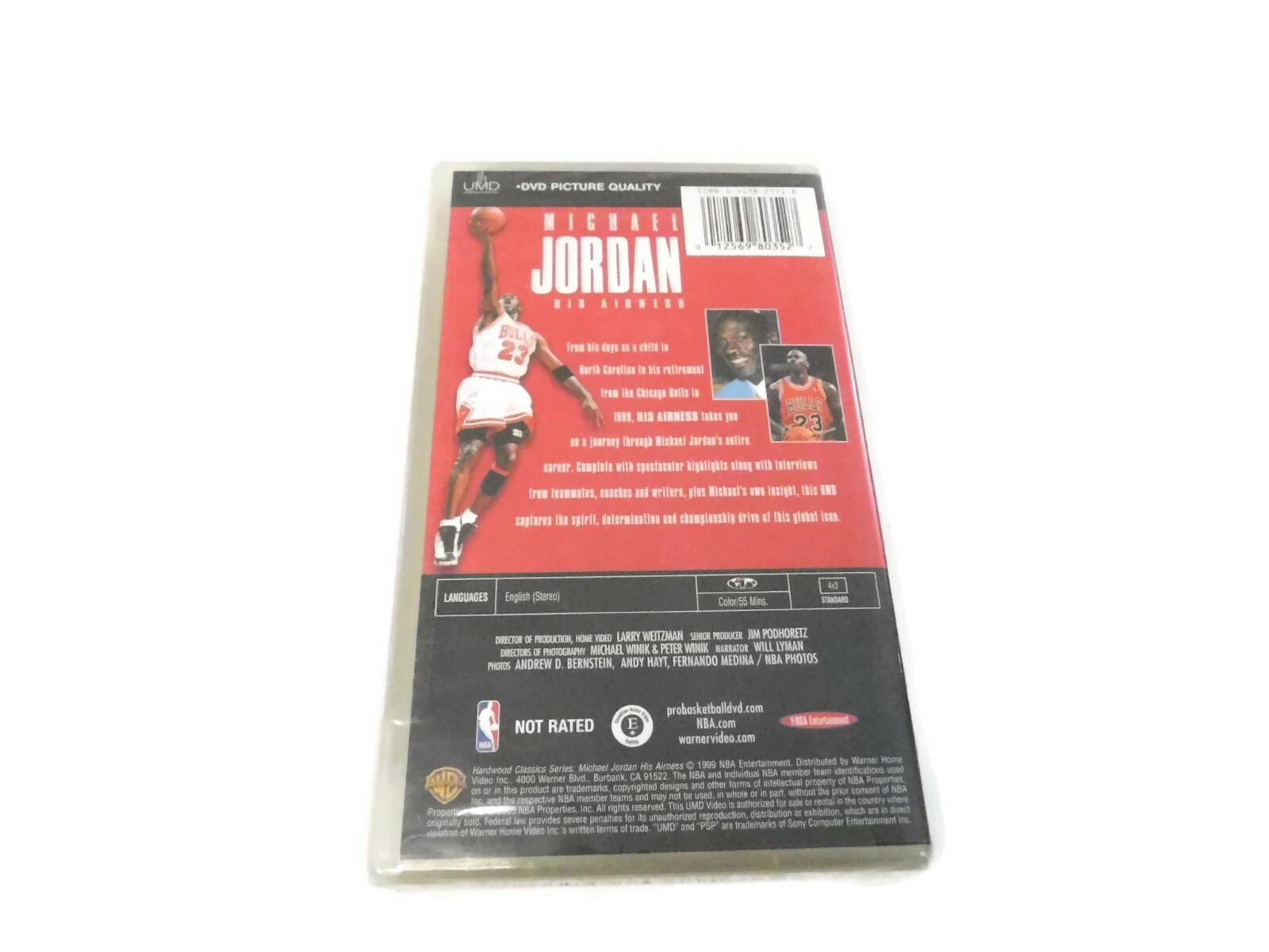 Hardwood Classics Michael Jordan His Airness PSP UMD NEW