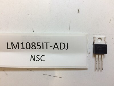 LM1085IT-ADJ NSC IC REG LINEAR POS ADJ 3A TO220-3 6 PIECES 