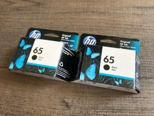 HP 65 Black Ink Cartridge N9K02AN - 2 Pack - Brand New ...