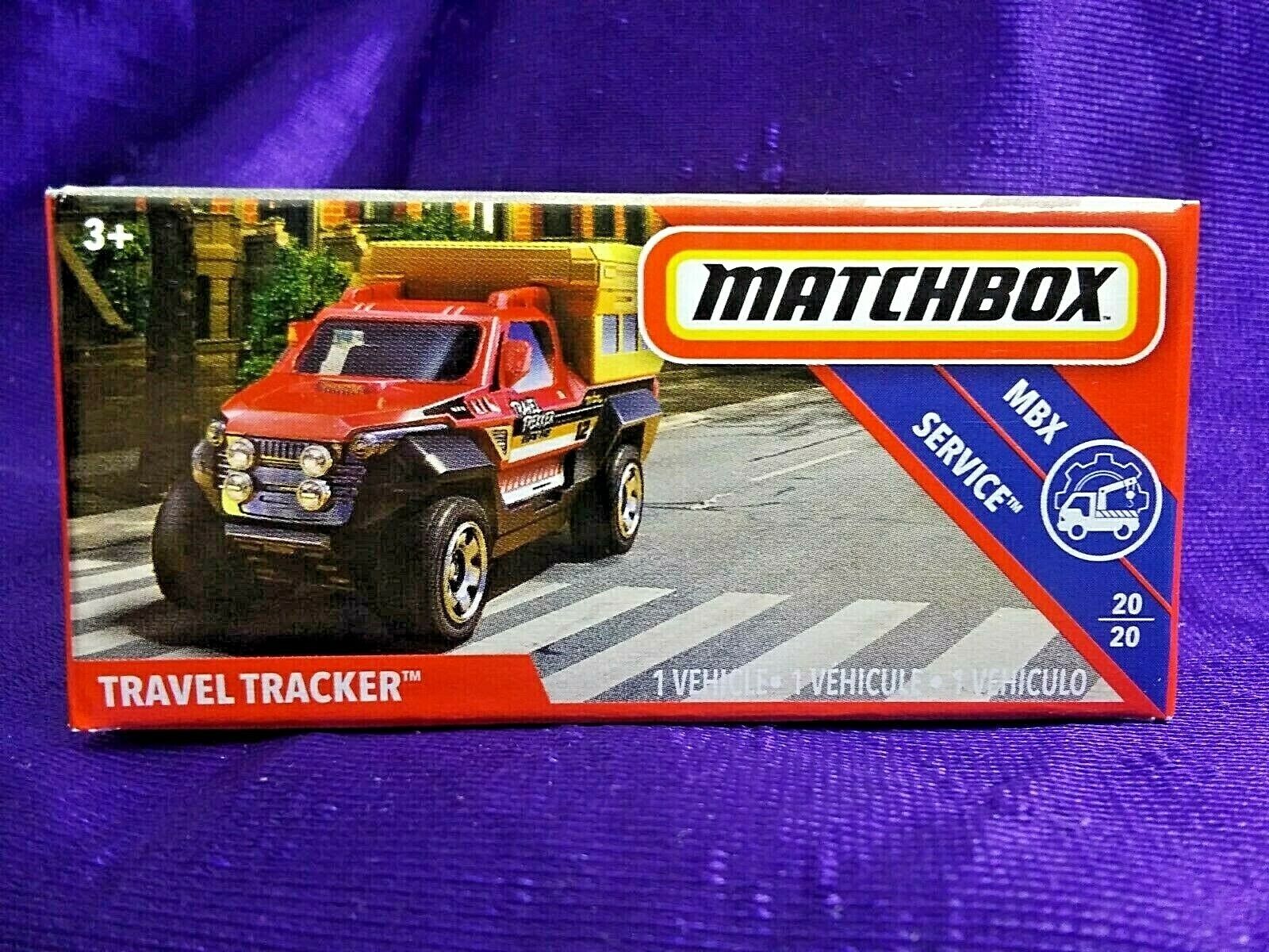 Matchbox Travel Tracker Spielzeugauto – MBX Service 20/20 Serie