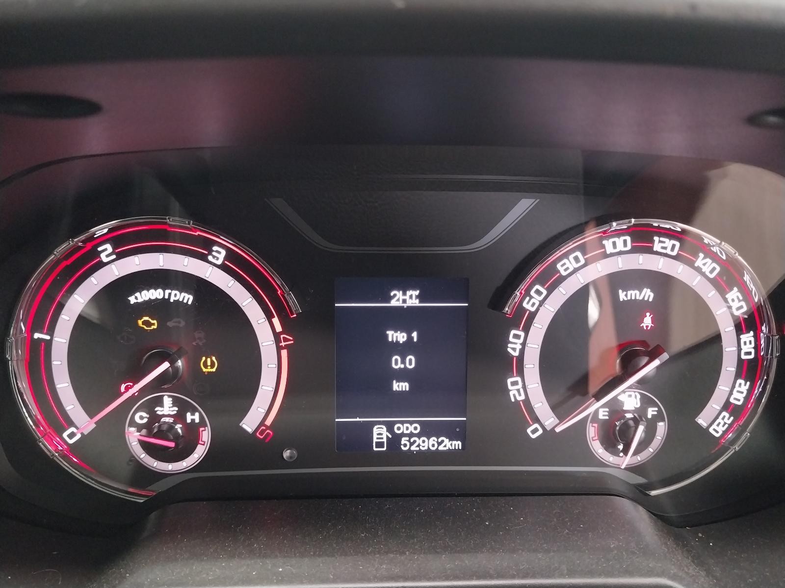 2018 Ldv T60 INSTRUMENT CLUSTER 2.8 DIESEL SK8C 07/2017-2023 7F9930POOO20H100002 5465 image 11