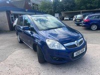2010 Vauxhall Zafira 1.6 16V Design Euro 4 5dr MPV Petrol Manual