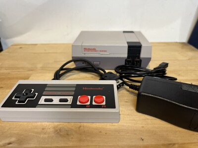Nintendo CLV-001 NES Classic Mini Authentic W/ Power Cable & Controller