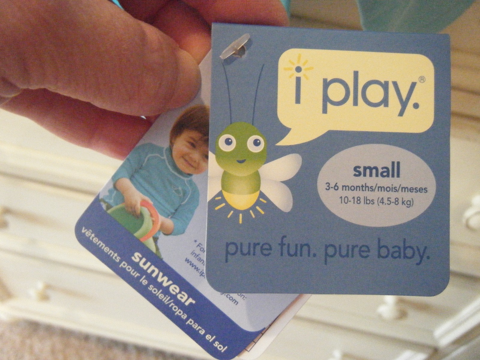 NWT I Play Sun Wear Shirt Boys Small New!