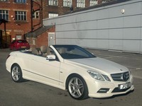 2012 Mercedes-Benz E Class E250 BlueEFFICIENCY Sport 2dr Tip Auto CONVERTIBLE Pe