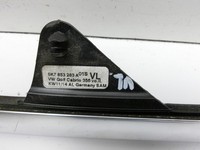 VW Golf CC 517 11-16 Leiste Scheibendichtung für Tür Links Vorne VW Golf CC 517 11-16 24.04.2014 5K7853283A... Vorschau 4