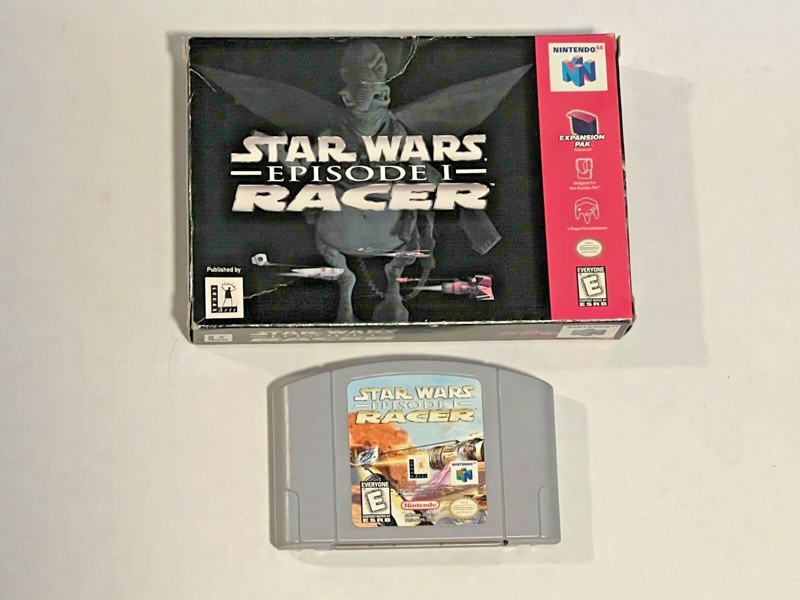 N64: STAR WARS: EPISODE 1 RACER (Nintendo 64) With Box | eBay N64: STAR WARS: EPISODE 1 RACER (Nintendo 64) With Box | eBay