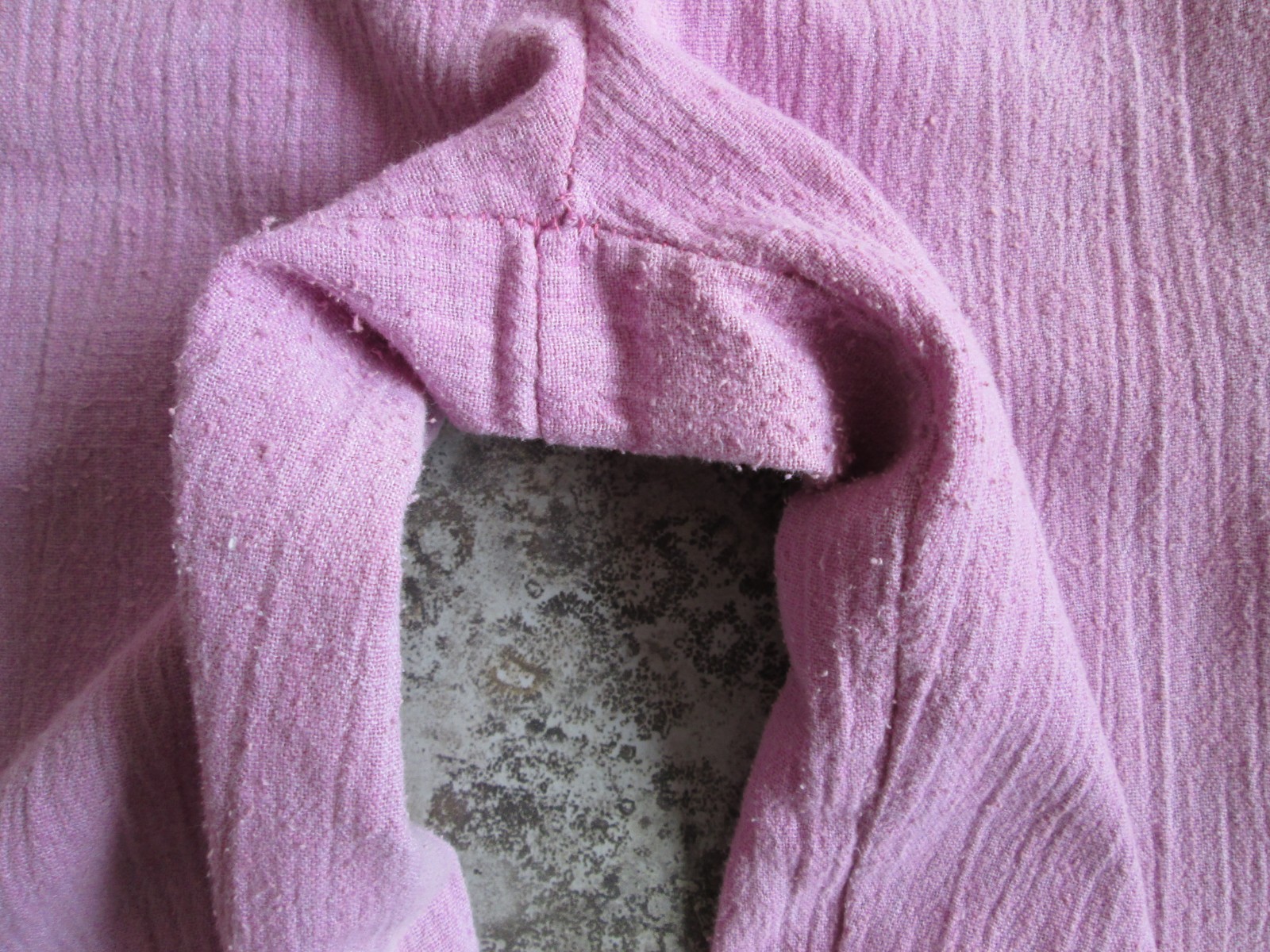 VTG Orbit Sport Muslin Cotton Pants 14 28x29 Purple Pink Wide Flare High Waist