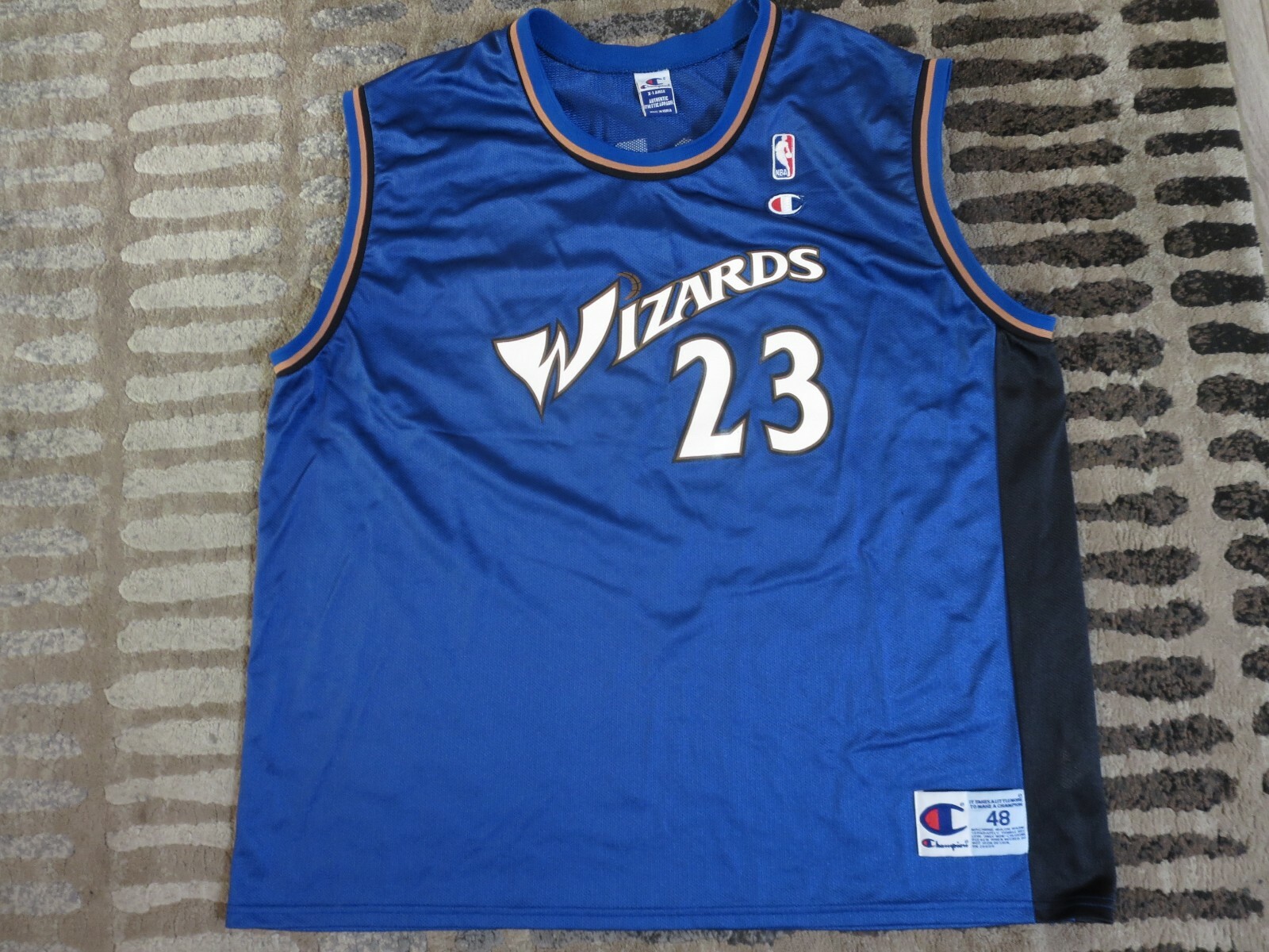 Michael Jordan #23 Washington Wizards NBA Champion Jersey 48