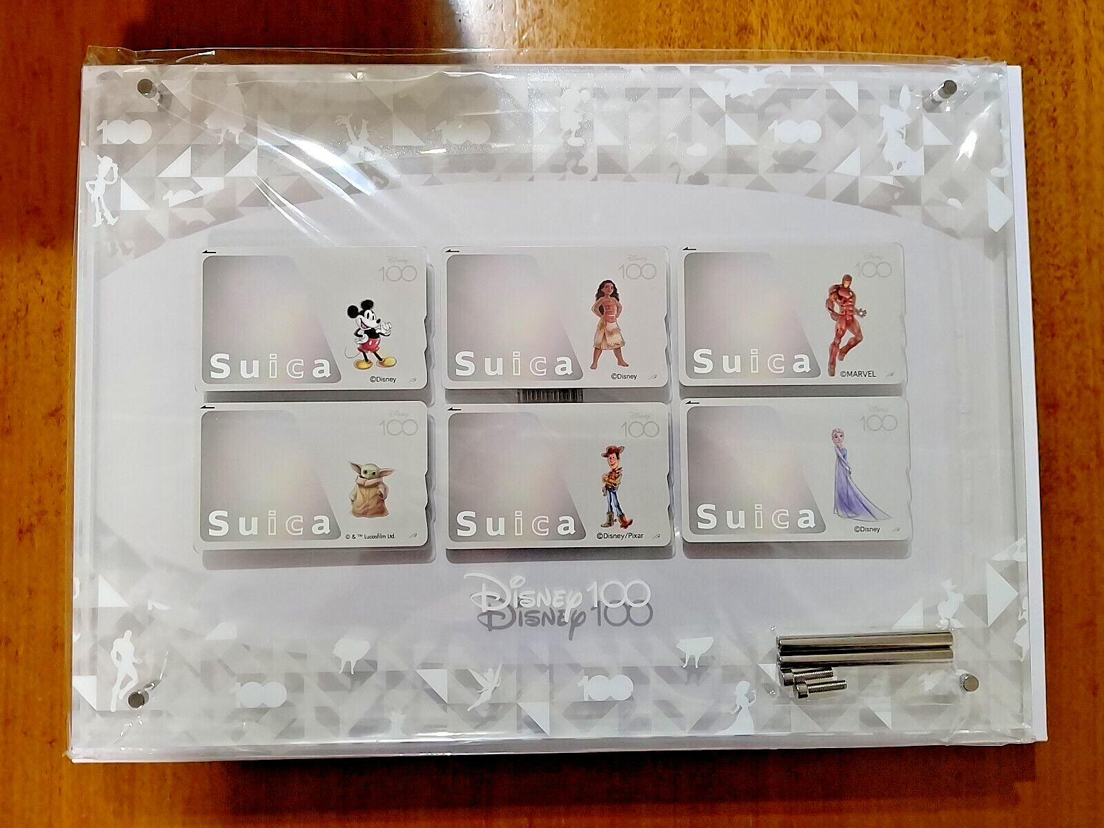 ディズニー 100 Suica カード コレクション 縦 横セットDisney 13288-141-