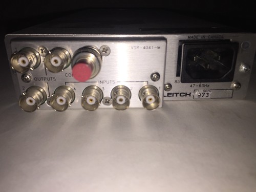 Leitch VSM-4044MB Mix Box 4x4 Video Router Switcher
