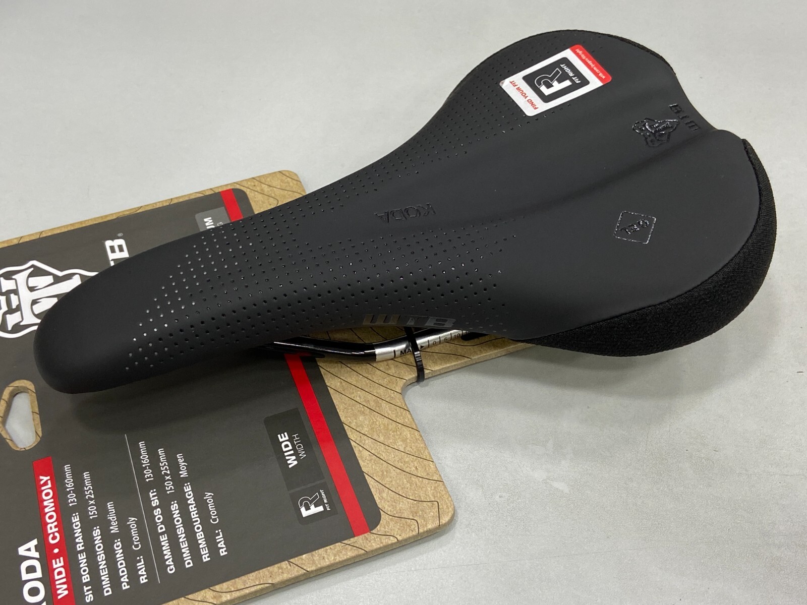 WTB KODA Cromoly サドル ブラック WTB Koda Cromoly サドル, 黒 | Bikeinn