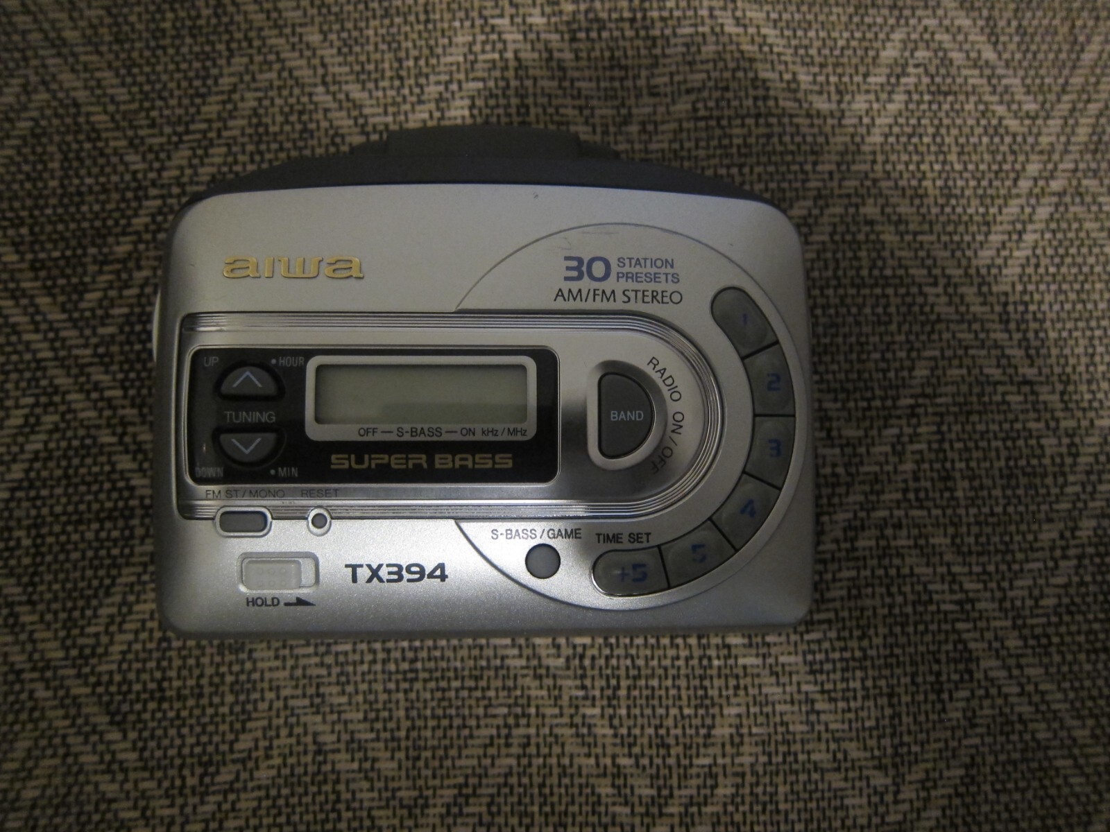 通電確認 アイワ STEREO CASSETTE PLAYER HS-PL70 通電確認 アイワ STEREO CASSETTE PLAYER HS-PL70
