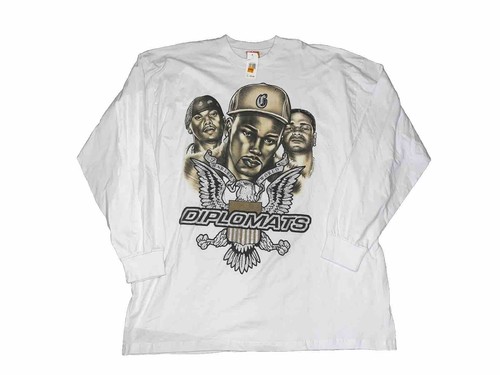 DIPLOMATS DIPSET Tシャツ CAM'ROM アメリカ製 NYC DIPSET USA ”97 HARLEM WORLD CAM'RON” T-Shirt - [GROPE IN THE