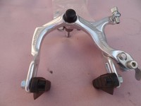 Chrome BMX MX BRAKE SET REAR SILVER MX BRAKE LEVERS LEVER ALLOY OLD SCHOOL NEW