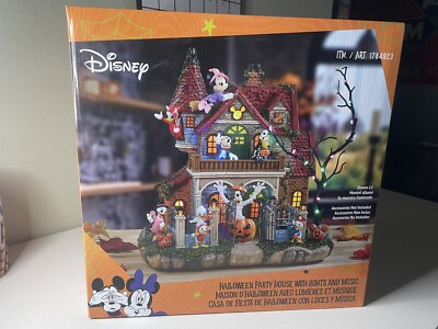 Disney Halloween Party House With Lights And Music Mickey Mouse Costco New