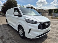 2025 FORD TRANSIT CUSTOM 2.0 EcoBlue 136ps H1 LWB Van Limited Damaged Salvage