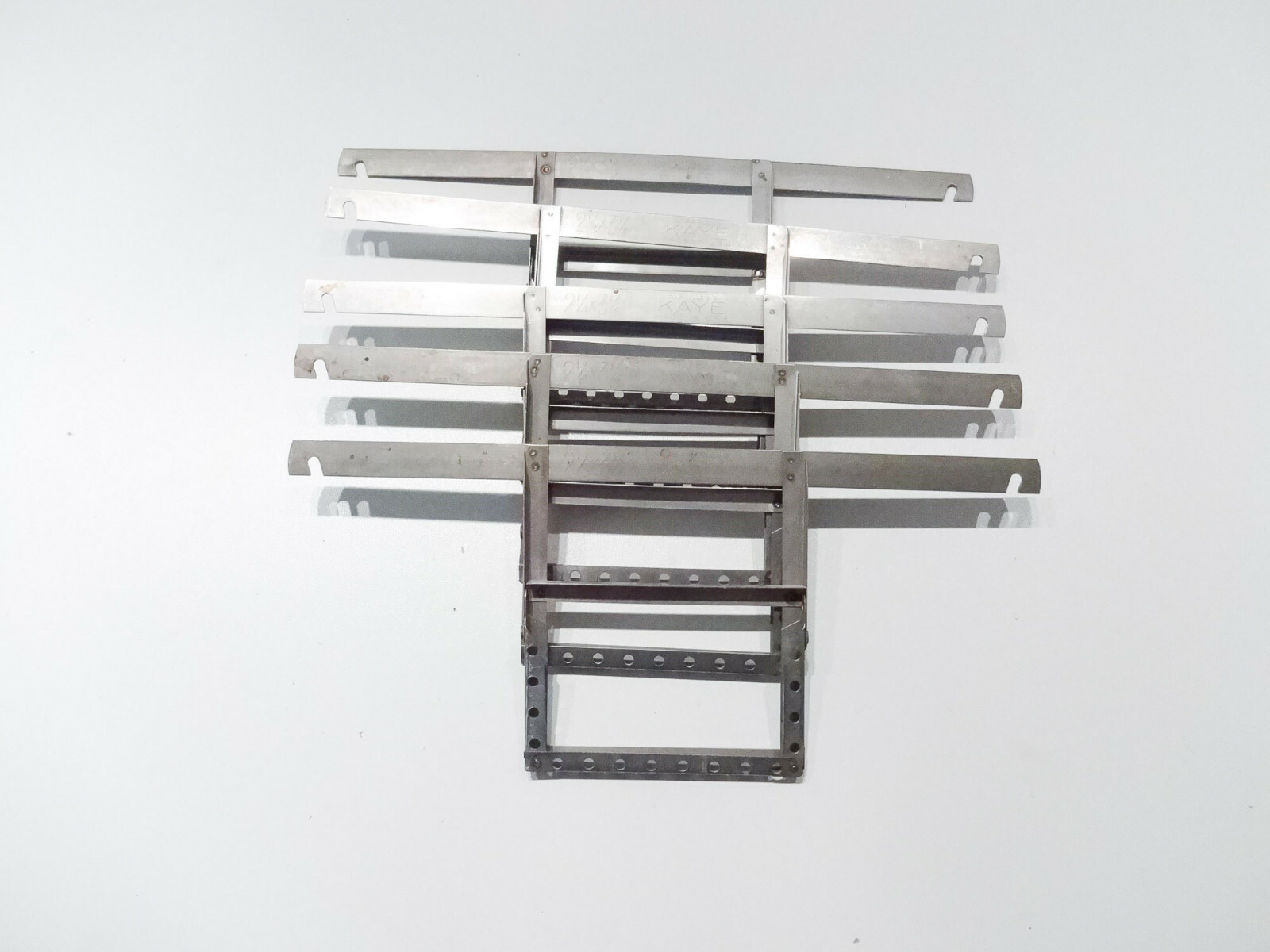 Kodak Hard Rubber Tank +  Five 2 1/4 x 3 1/4 hanging racks